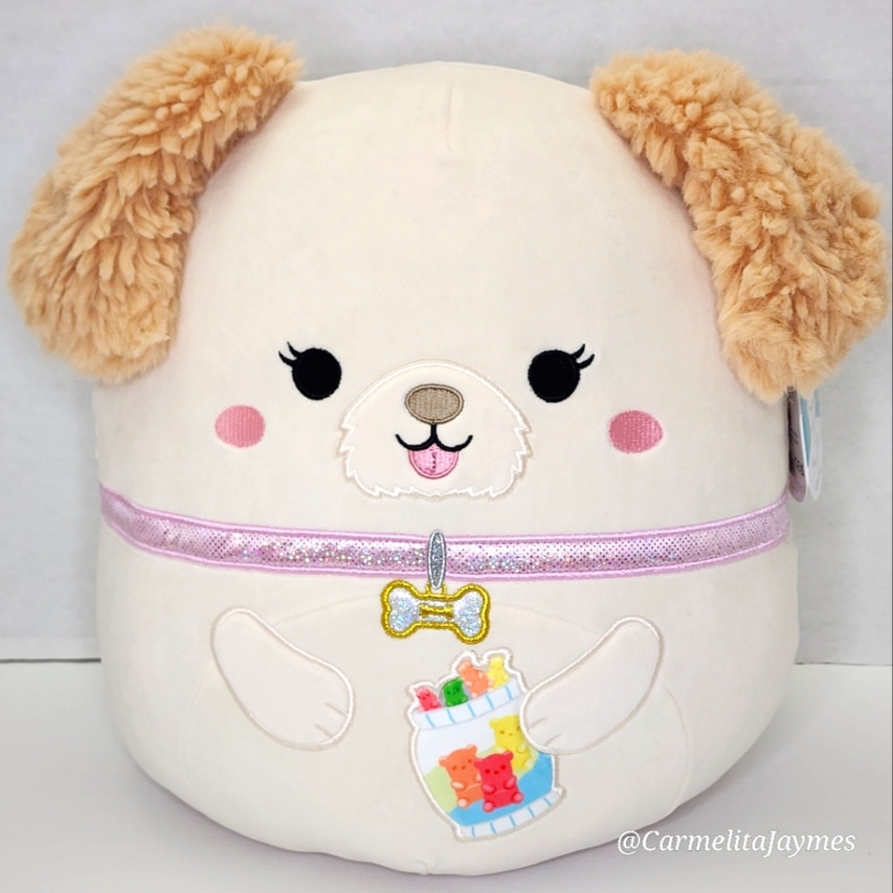 LIBERTY 🐶 RARE Make a Wish Dog w Fur Glitter & Gummy Bears Designed as Wish NWT